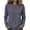 Dark Gray, variant on yillto Womens Long Sleeve Shirts Cotton Crewneck Basic Tees Tops Soft Comfy Solid Color Tshirts
