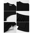 thumbnail image 6 of UVN Outfit Sets for Women Summer Sleeveless Tops And Pants Sweatsuits Casual 2 Piece Tracksuit Lounge Set, 6 of 8