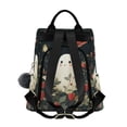 thumbnail image 2 of FORMRS Women's Travel Backpack Purse Anti-Theft Hidden Pockets Casual Shoulder Bag, Happy Ghost, 2 of 7
