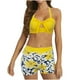 thumbnail image 2 of Trajes de baño tankini para mujer Trajes de baño de dos piezas con estampado de moda para mujer Tirantes ajustables Sin espalda Trajes de baño para mujer Trajes de baño tankini para mujer, 2 of 7