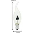 thumbnail image 2 of Led Flame Light Bulb, 1w 220v E27 Led Simulation Flickering Flame Candle Light Bulb Decorative Lamp, 2 of 5