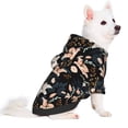 thumbnail image 2 of Sikiie Lilies Flowers Dog Hoodie,Dog Clothes,Dog Sweatshirt ,Dog Shirt, Dog Clothes for Puppy Kitten Small Dogs Cats-Small, 2 of 7