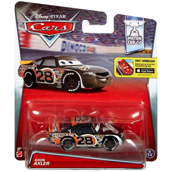 Disney / Pixar Piston Cup Aiken Axler Diecast Car (Nitroade)