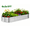 1 Pack, variant on Raised Garden Bed Kit,2 Pack 6×3×1ft Raised Garden Boxes Outdoor for Vegetables and Flowers,Silver