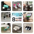 thumbnail image 5 of Cordbrick Stocking Stuffers Para Adultos Gestión De Cables Soporte Para Cables Con Peso Soporte Para Teléfono - Organizador De Dispositivos Multiusos Para Mesita De Noche. Regalo Para Hombres Silicona, 5 of 5