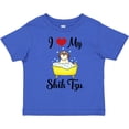 thumbnail image 3 of Inktastic I Love My Shih Tzu Dog Boys or Girls Toddler T-Shirt, 3 of 5