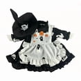 thumbnail image 2 of AZXY Halloween Goose Outfit, Fits 23" Porch Goose Statue, Goose Clothing & Goose Cloth, Gothic Goose Clothes Dress for Cement Plastic Lawn Goose, Outdoor Halloween Decor for Porch Yard Lawn Garden, 2 of 8