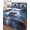 Dark Blue, Silver, Grey, variant on Quilts Queen Size Bedding Set, Aesthetic Elephants Reversible Summer Quilt 3 Pieces, Black Forest Moon Night Blue Ombre Lightweight Bedspreads Coverlets with 2 Pillow Shams for All Seasons