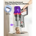 thumbnail image 6 of Hosaud Cordless Stick Vacuum Cleaner 45KPA Strong Suction 50Mins Lightweight for Pet Hair Home Hard Floor, 6 of 11