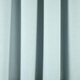 thumbnail image 6 of Lush Decor Linen Button Window Panel Blackout - Blue/White-Single-84 x 40, 6 of 8