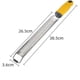 thumbnail image 3 of PRO Citrus Zester & Manual Cheese Grater - Parmesan, Lemon, Ginger, Garlic, Nutmeg, Chocolate - Sharp Stainless Steel, 3 of 5