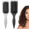 thumbnail image 1 of Cepillo Definir Rizos Peine Cabello Rizado Peinado Rulos 2pz, 1 of 7