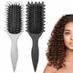 thumbnail image 1 of Cepillo Definir Rizos Peine Cabello Rizado Peinado Rulos 2pz, 1 of 7