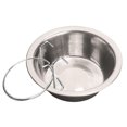 thumbnail image 4 of 3 cuencos colgantes de acero inoxidable para mascotas, para perros, gatos y conejos., 4 of 7