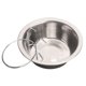 thumbnail image 4 of 3 cuencos colgantes de acero inoxidable para mascotas, para perros, gatos y conejos., 4 of 7