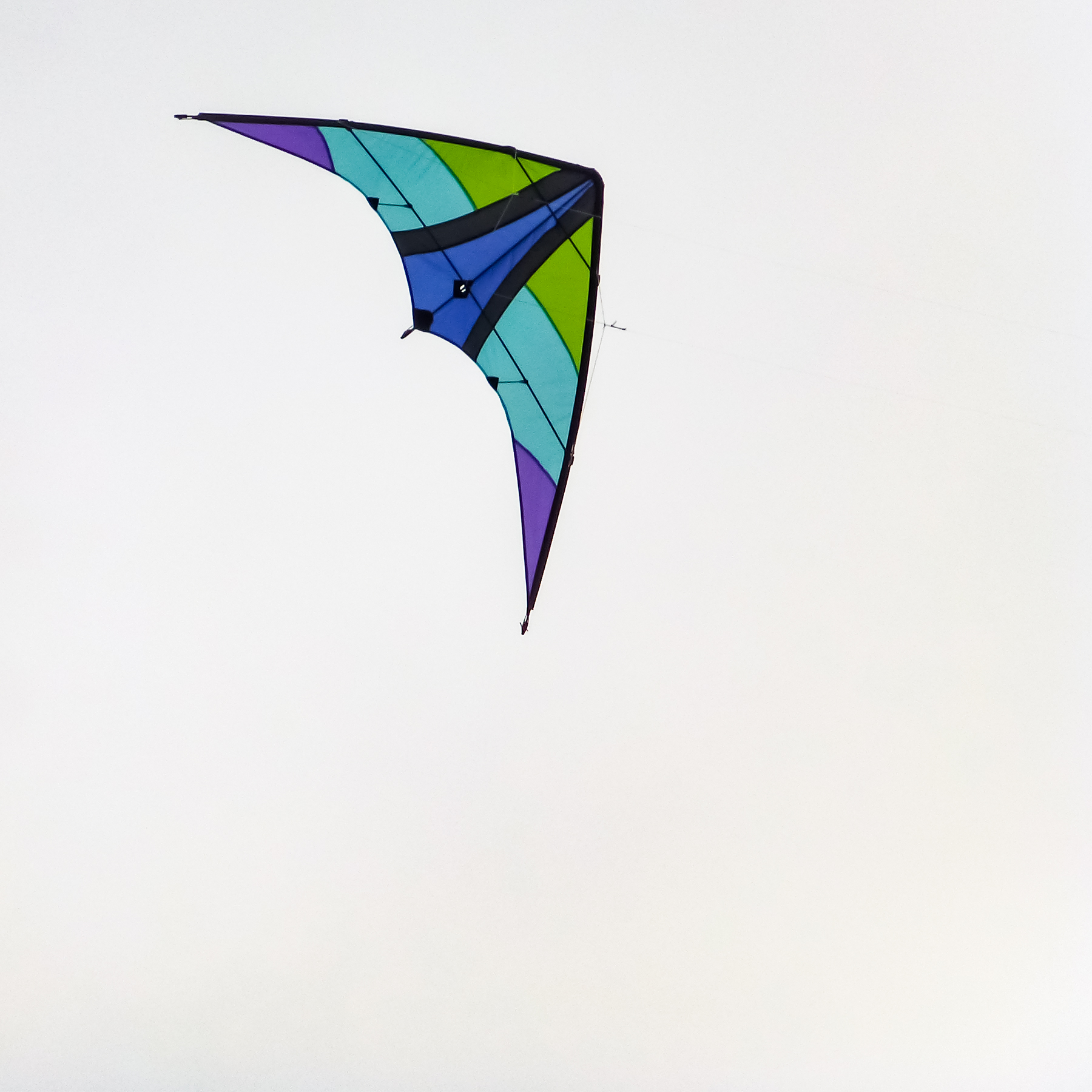In the Breeze 3110 — Kai Sport Kite with Straps, 63-Inch — Colorful Dual Line Stunt Kite — Great for Beginners