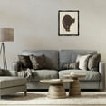 thumbnail image 4 of Stupell Industries Contemporary Minimal Cat on Beige Black Floating Frame Canvas Art, 17 x 21, by Grace Popp, 4 of 8