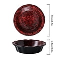 thumbnail image 2 of Small Round Baking Dish, Colorful Ceramic Baking Dish, Home Microwave Baked Rice Bowl, Round Ceramic Pie Plate, 2 of 6