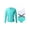 Zipper Lake Green, variant on TiaoBug Kids Girls Print Swimsuit Rash Guard Set Long Sleeve Tops with One Shoulder Bodysuit Swimwear Surfing Bathing Suit Beachwear Lily 10