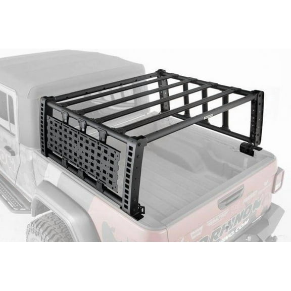 Go Rhino 19-21 Jeep Gladiator XRS Overland Xtreme Rack - Black