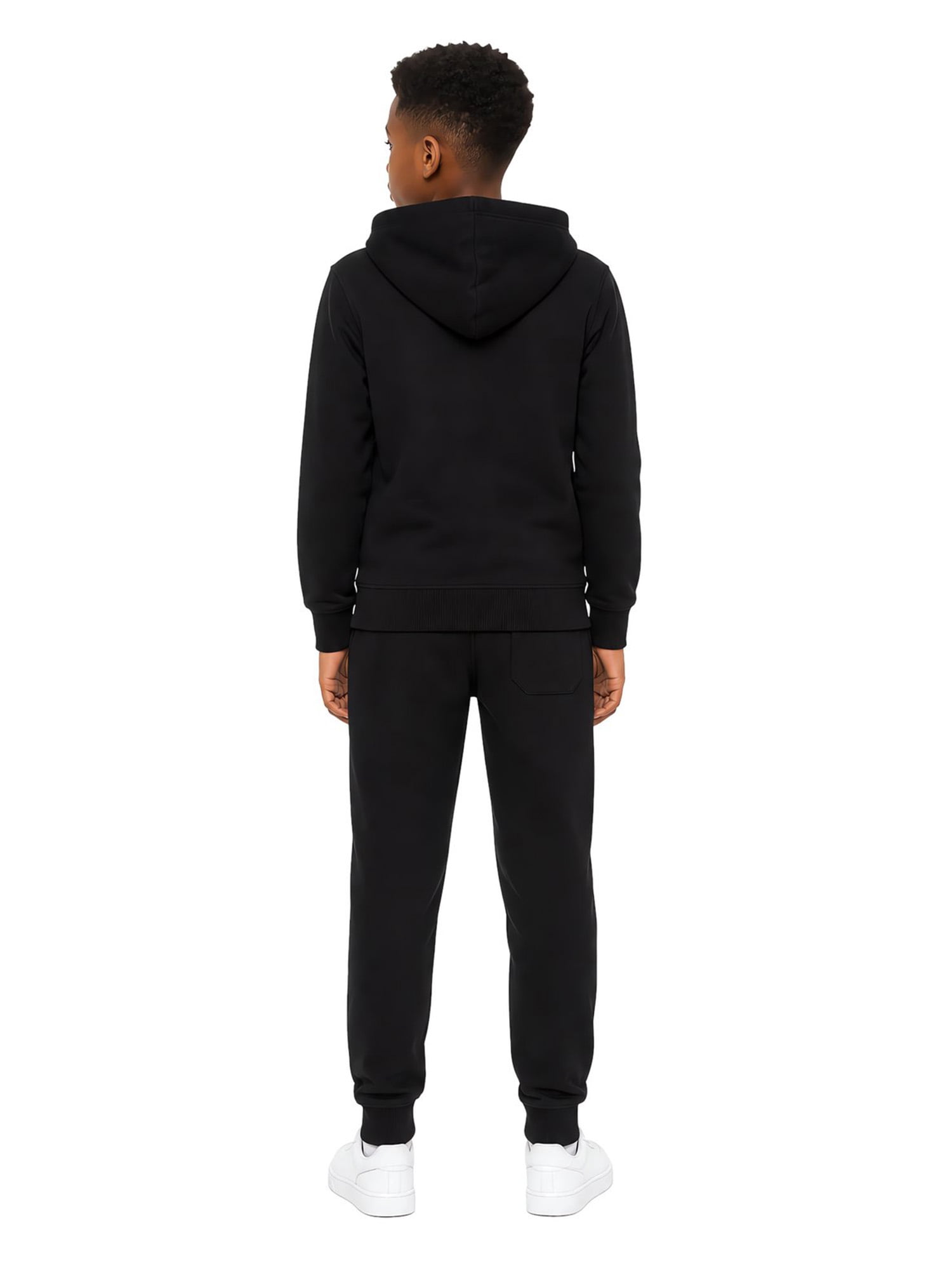 U.S. Polo Assn. Boys Fleece Jogger Pant Zip Pocket, Sizes 4-18