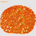 thumbnail image 1 of 20 g/bolsa láser hexágono holográfico brillo grueso puntas de uñas polvo de brillo copos de sirena brillo resina cristal barro Tan Jianjun unisex, 1 of 2