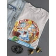 thumbnail image 3 of Oktoberfest Cute Girl T-Shirt Women -Image by Shutterstock, Female 3X-Large, 3 of 4
