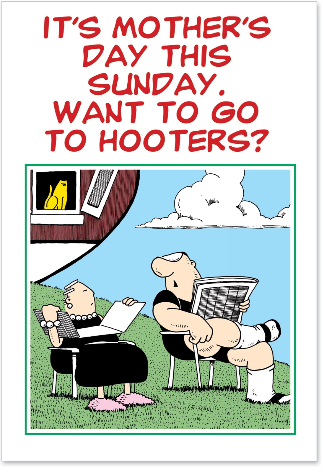 201 Go To Hooters Mother s Day Card NobleWorks Funny Greeting Cards 5 