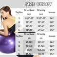 thumbnail image 7 of QRIC Women's High Waist Yoga Pants Tummy Control Slimming Textured Scrunch Booty Leggings for Workout, 7 of 7