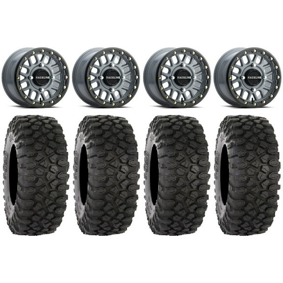 Raceline Podium Bdlk 15" Gy Wheels 32" XC450 Tires Sportsman RZR Ranger