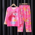 thumbnail image 1 of Pijamas para niños, conjunto de ropa para el hogar de manga larga para niñas de estilo coreano, ropa fina para aire acondicionado para bebés, ropa para niños de primavera y otoño, 1 of 2