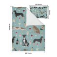 thumbnail image 5 of Dogs with Wine and Glasses Duvet Cover and Pillowcase Set for Single Bedding, Bedroom Accessories for Kids Teens, 5 of 5