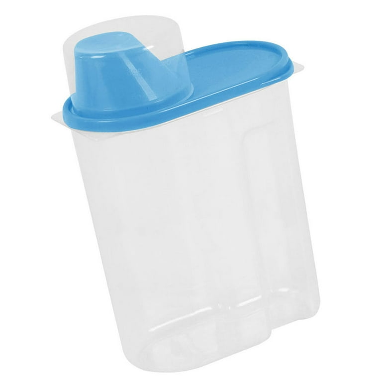 Buy Wholesale China Plastic Airtight Rice Storage Bin Cereal Containers  Dispenser With Measuring Cup And Pour Spout & Airtight Food Storage  Container at USD 2.4