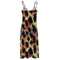 thumbnail image 5 of Animal Print Patterns Sleeveless Dress Woman Fashion Long Dresses Women's Summer Suit Dress Summer 2025 Women, 5 of 7