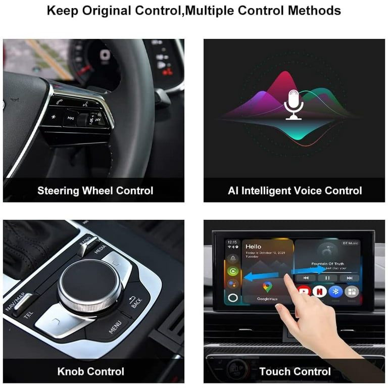 MMB 2022 Carplay Wireless Adapter Multimedia Video Box for Cars