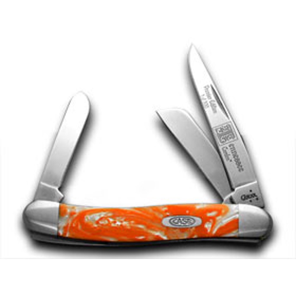Case xx Tennessee Orange Corelon 1/500 Stockman Pocket Knife Knives