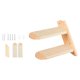 thumbnail image 1 of Escalera de madera DaizySight para gatos, escalera de varios niveles con cuerda de sisal y juguetes, 1 of 5