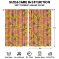thumbnail image 2 of Boys Girls Kids Nursery Curtains Chili Pattern Red Print Pattern Window Drapes for Living Room Bedroom Playroom Decor Rod Pocket 52x84Inch 2 Panels, 2 of 2