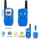 thumbnail image 3 of Walkie Talkie para niños, 8 canales, Radio bidireccional, linterna para niños, juego de Walkie Talkies, regalos para niños, juguetes para niñas y niños (1 par, azul) Ormromra LN-1375, 3 of 5