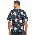 thumbnail image 2 of Tooniforms Men Scrubs Top, V-Neck, Plus Size, TF606, 5XL, Merry Sithmas, 2 of 7