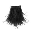 thumbnail image 1 of Ostrich Trims Dress Sewing Handmade Ribbon Tape Headband Feather Fringe Costumes Ty, 1 of 3