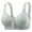 Grey, variant on NIEWTR Seamless Front Closure Bras for Women Wireless Full Coverage Support Bra Comfortable No Underwire Everyday Bralettes (Beige,42)
