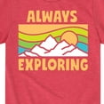 thumbnail image 3 of Instant Message - Always Exploring - Toddler & Youth Short Sleeve Graphic T-Shirt, 3 of 6