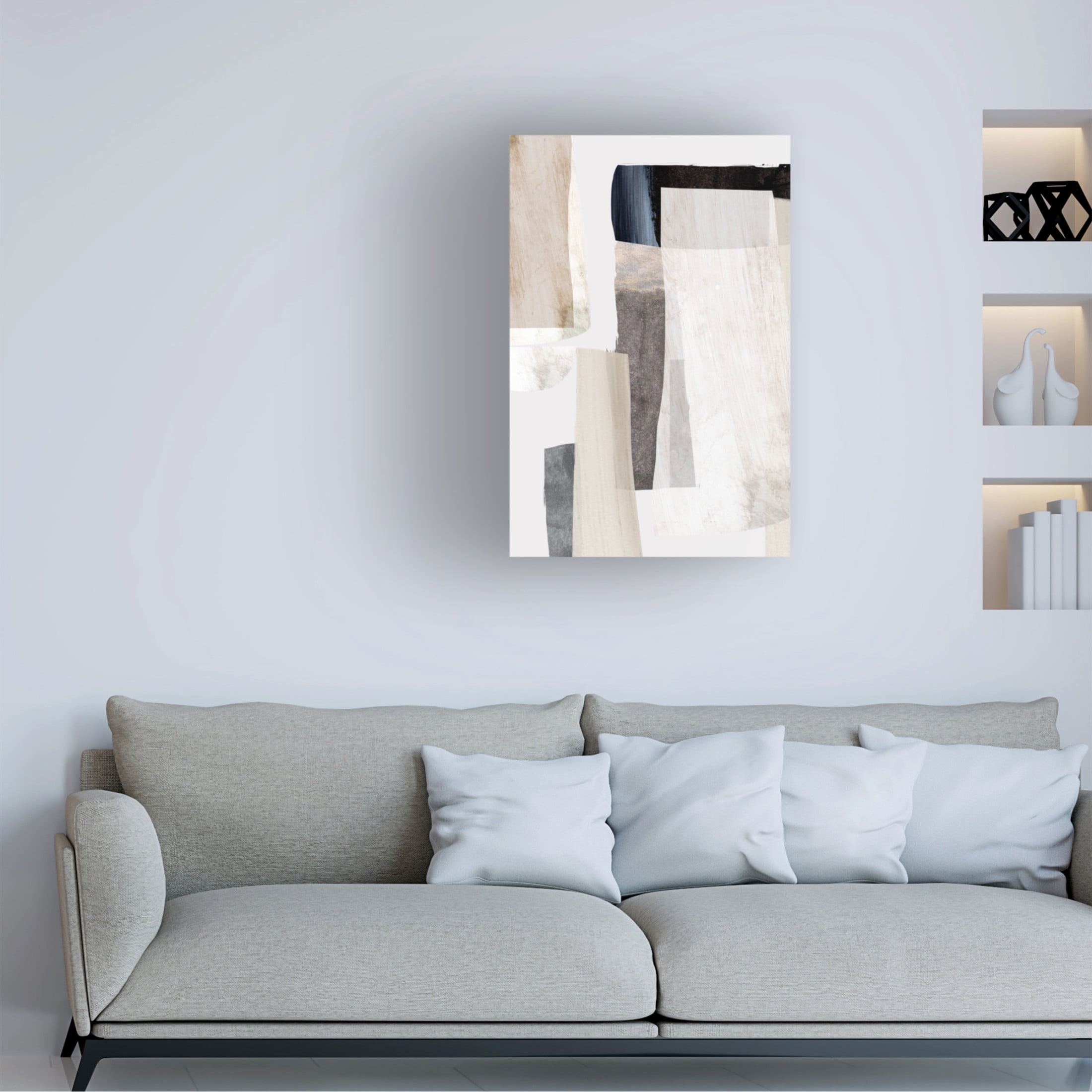 Trademark Fine Art Dan Hobday Clay No2 Canvas Wall Art