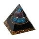 thumbnail image 4 of Decoración de pirámide de epoxi de cristal hecha a mano, adorno de escritorio de pirámide para el hogar de 6cm para energía positiva, 4 of 8