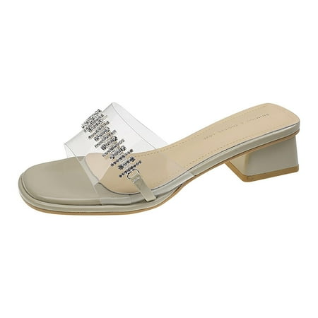 

Simple Fashion Flat Bottom Slippers Fashionable Women S Sandals Convenient Non Slip Ladies Casual Shoes