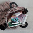 thumbnail image 2 of Bolsa bandolera de lana a la moda, de mensajero de gran capacidad para mujer (rojo) Ehuebsd Para Estrenar, 2 of 9