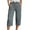 Z-781Grey, variant on Women Casual Sports Pants With Pockets High Elastic Waisted Straight Leg Solid Color Loose Capri Trousers For Daily Wear,Navy,Xxxxl
