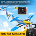 thumbnail image 3 of Avión Adultos RC 2.4GHz 4 Ch RC AVION 6 EJES GYRO GYRO AERRABLE DE AIRCA DE LLEGO, 3 of 7