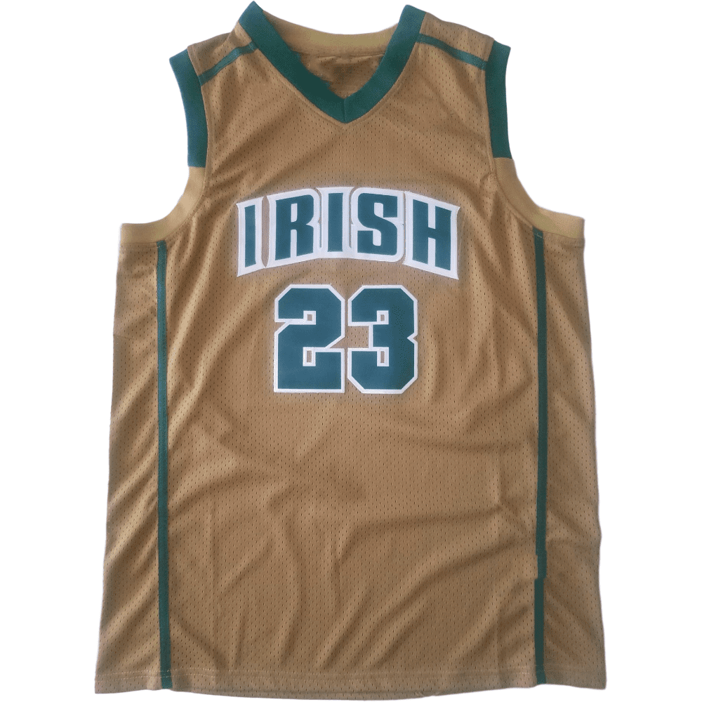 LeBron James #23 Fighting Irish Basketball Jersey – 99Jersey®: Your  Ultimate Destination for Unique Jerseys, Shorts, and More